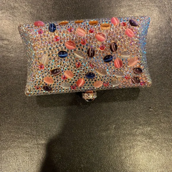 Crystal evening purse
